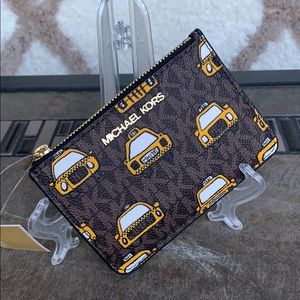Jet Set Travel Sm TZ Coinpouch W ID Leather Brown